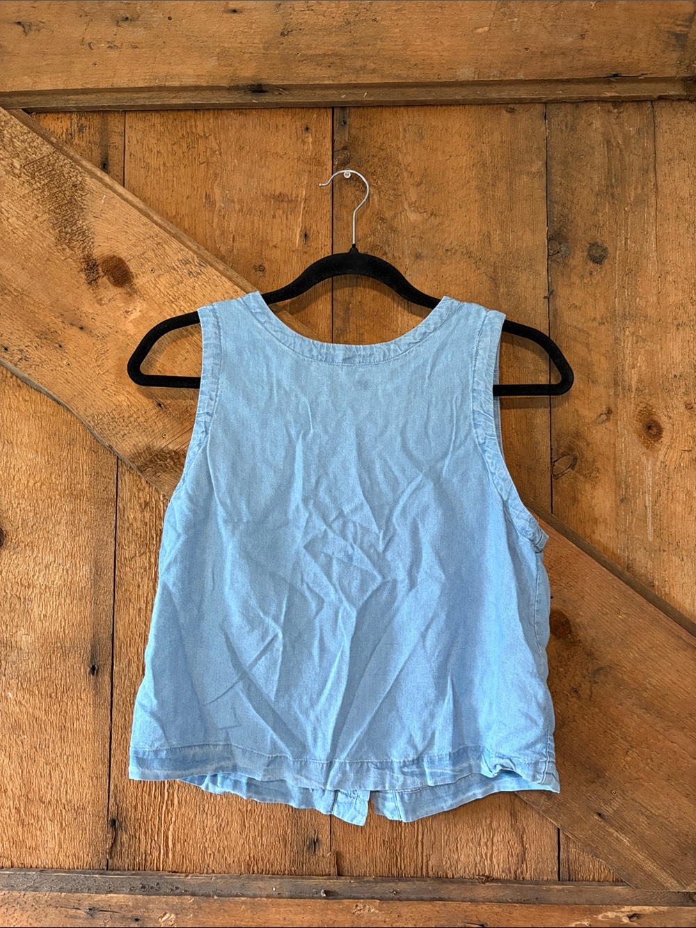 Light Blue Women's Relaxed Tank Top
